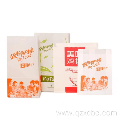 oil-proof paper bag fried chicken chips doggy bag